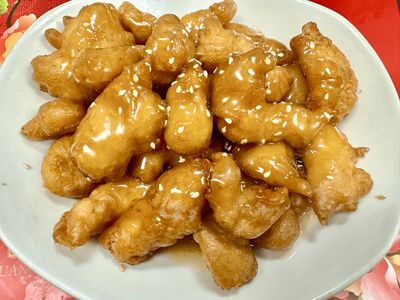 Crispy Honey Chicken at Chen Chinese Cuisine Crystal Lake